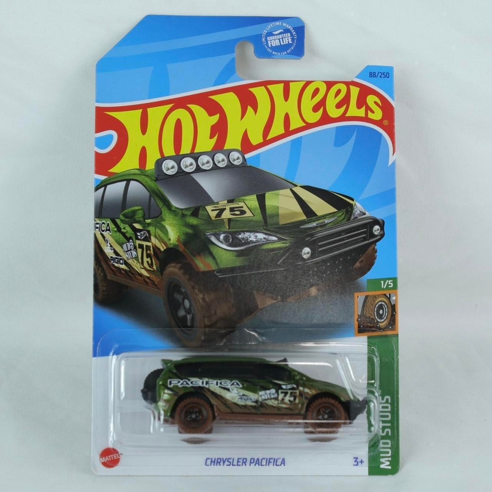 Hot Wheels Green Off Road Chrysler Pacifica Toy‎ Car - NEW
